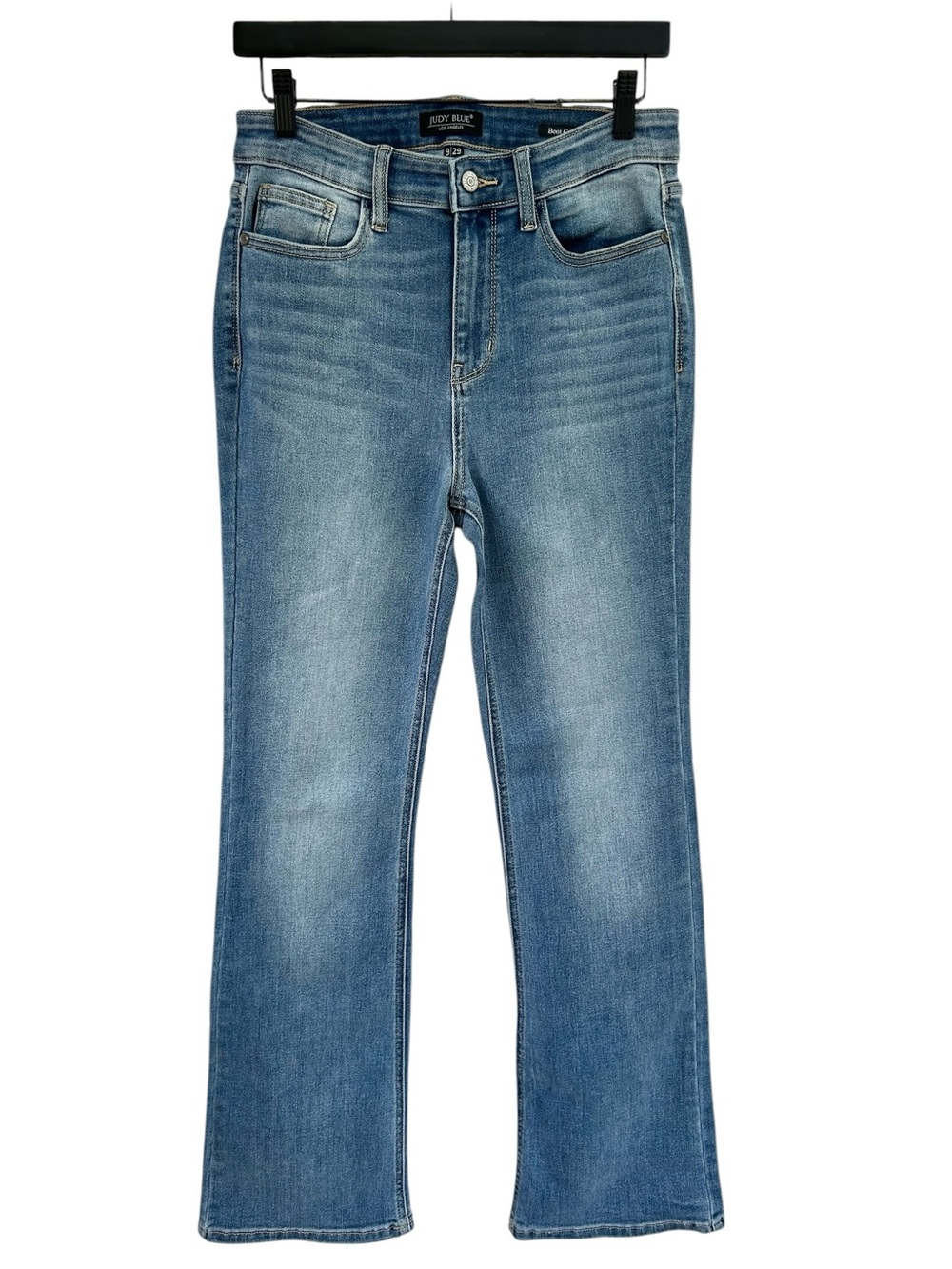 JUDY BLUE Classic Contrast Wash Bootcut Blue Jeans 29